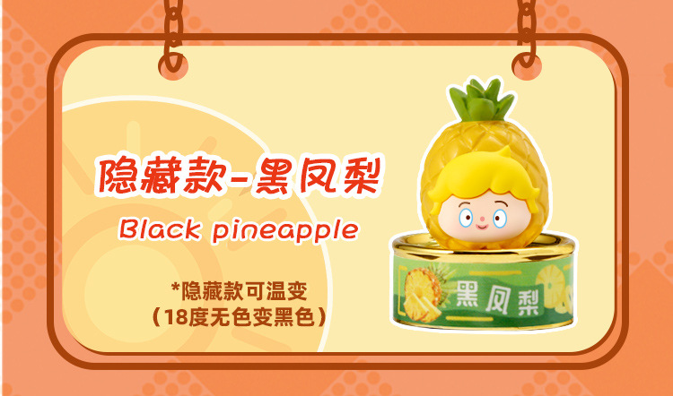 Good Luck Fruit can blind box, cute small tabletop, trendy decorative items, resin handicrafts, atmospheric decorative items wholesale pic 6