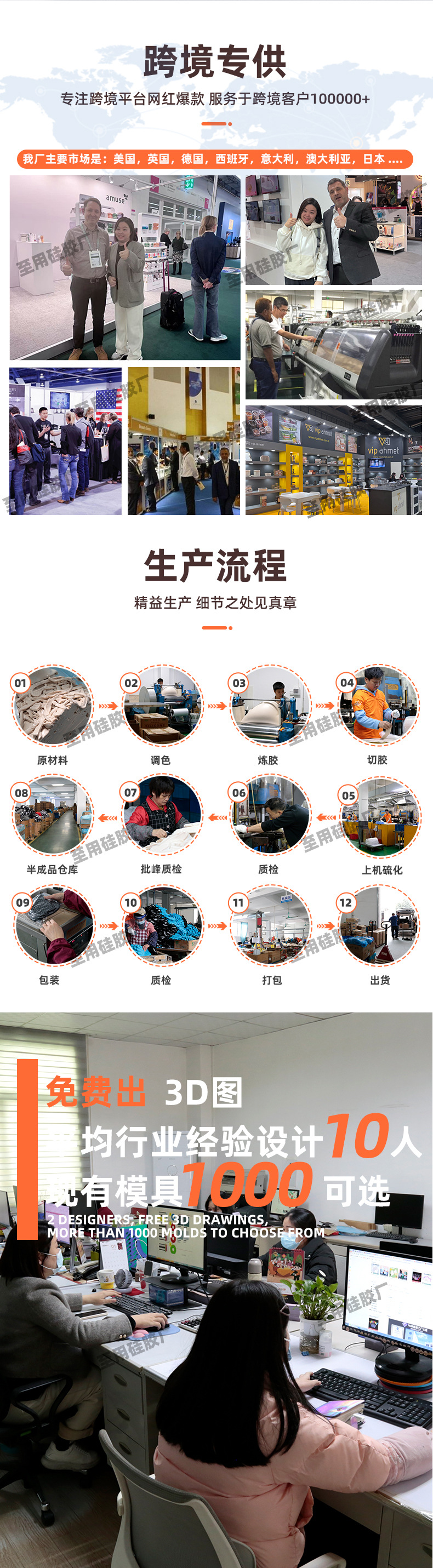 7寸至12寸硅胶打蛋器手动不锈钢黄油奶油搅拌器硅胶DIY烘焙厨具详情26