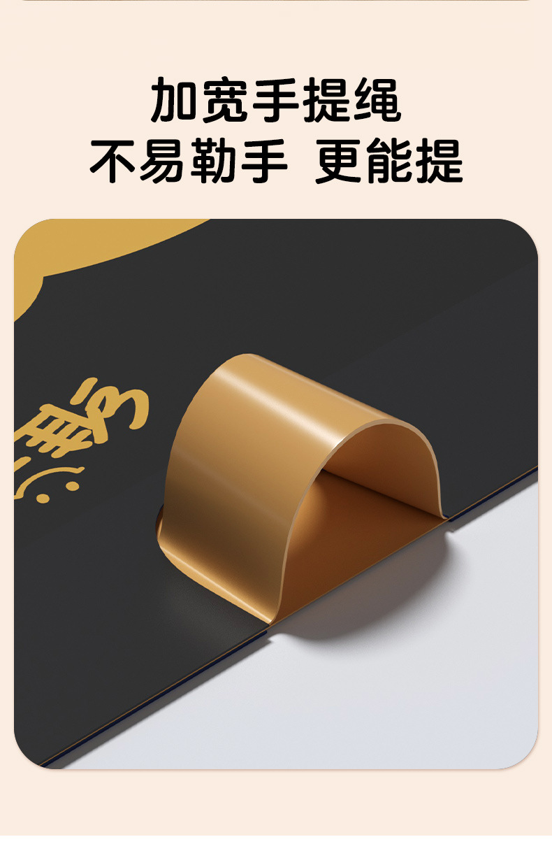 卡通抽绳垃圾袋加厚不脏手垃圾袋手提式塑料袋家用免撕垃圾袋跨境详情10