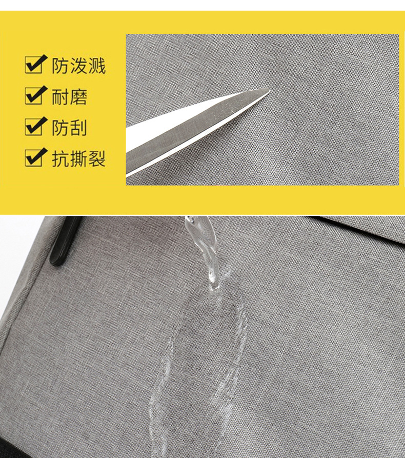 大气商务笔记本电脑双肩包大容量新款外出通勤背包简约潮搭学生包详情6