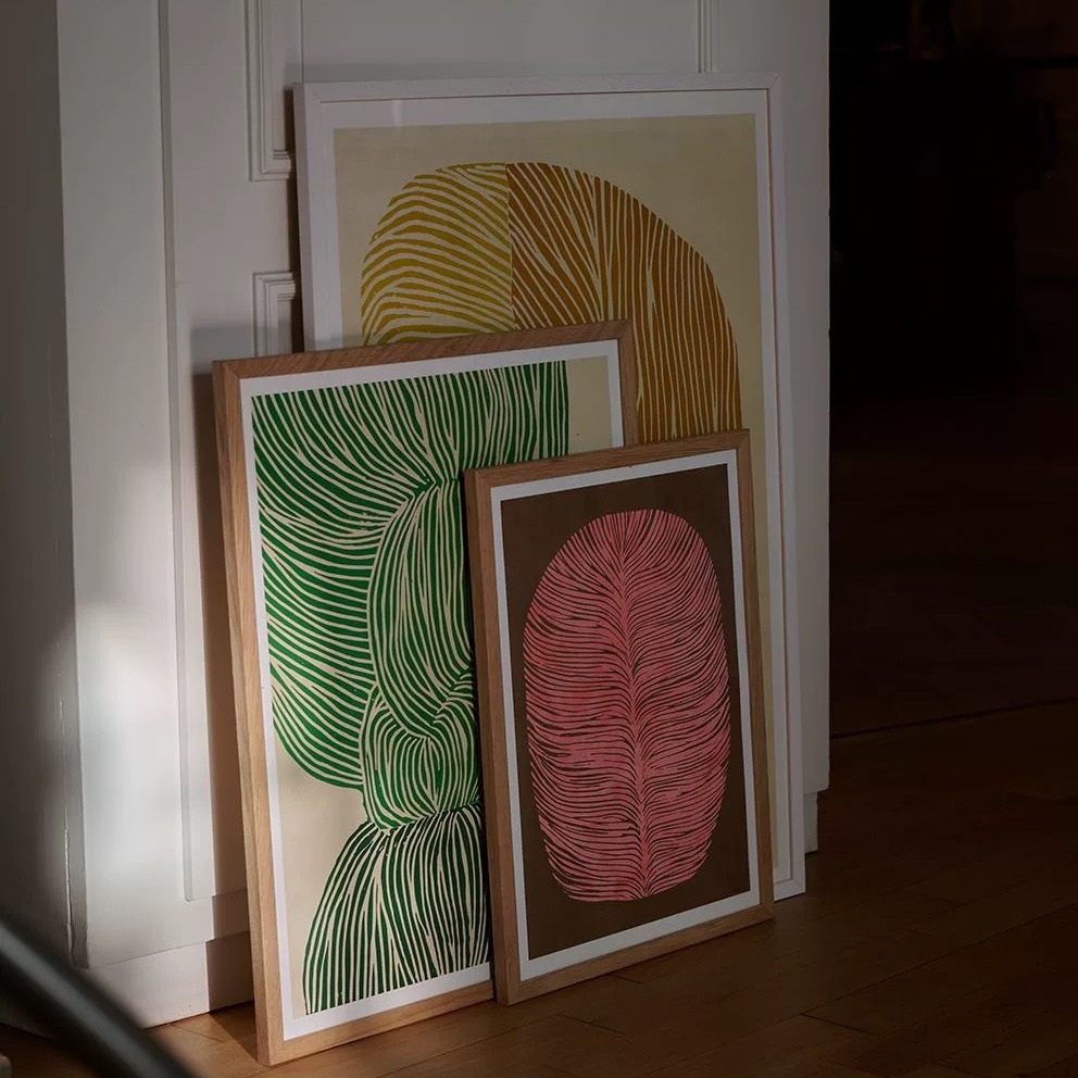 丹麦设计抽象艺术海报简约玄关卧室书房组合画北欧客厅餐厅装饰画详情6