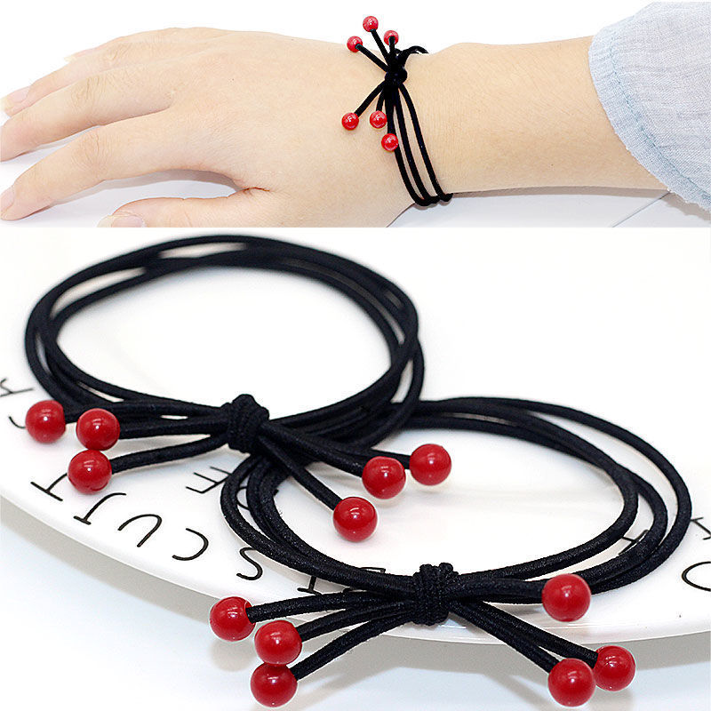 Two-yuan store general merchandise with free shipping, 1-2 yuan small items, Korean version basic high-elasticity thick hair band headwear factory direct sales pic 18