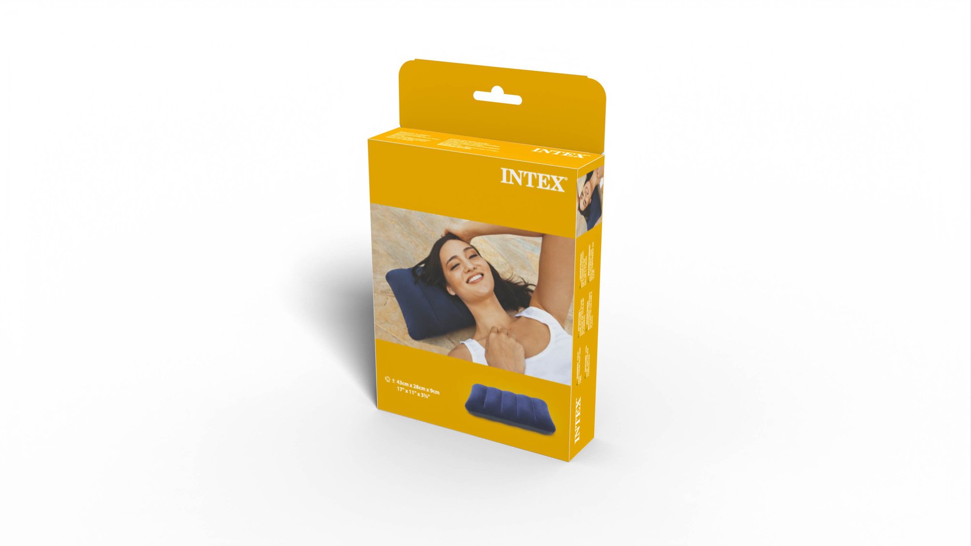 INTEX68675/68672充气绒毛枕头成人U型枕 便携充气旅行枕午睡枕户详情6