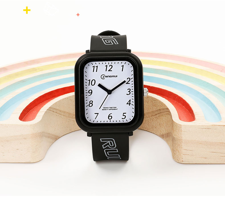 名瑞正品学生石英表游泳防水百搭运动风男手表高中生女生现货批发详情8
