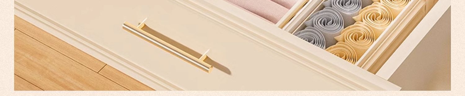 Wardrobe storage box, clothing organization, toy storage box, desktop drawer, underwear storage box, plastic clothes storage box pic 17