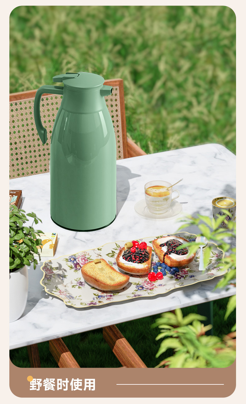 Thermos flask, household thermos flask, large-capacity thermos flask, office thermos flask, student dormitory thermos flask 2239 pic 12