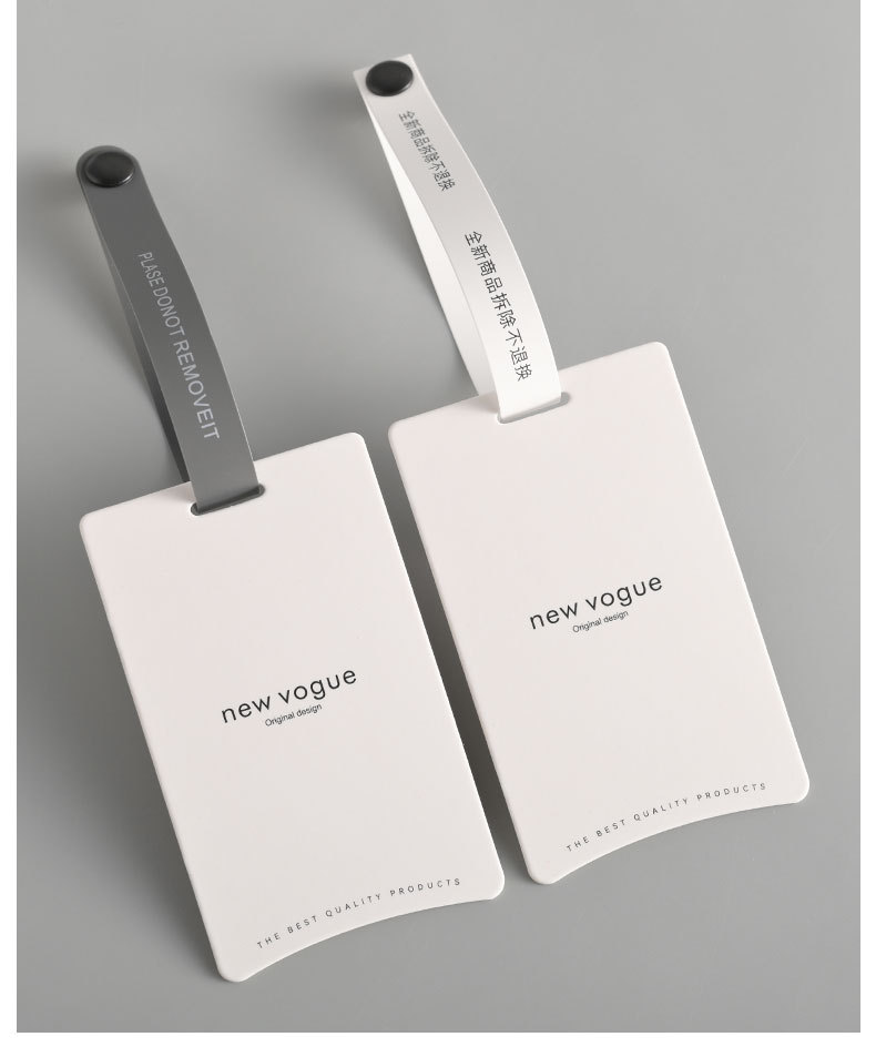 简约新款高级防拆扣挂牌定制服装吊牌LOGO男女装定做衣服标签现货详情14