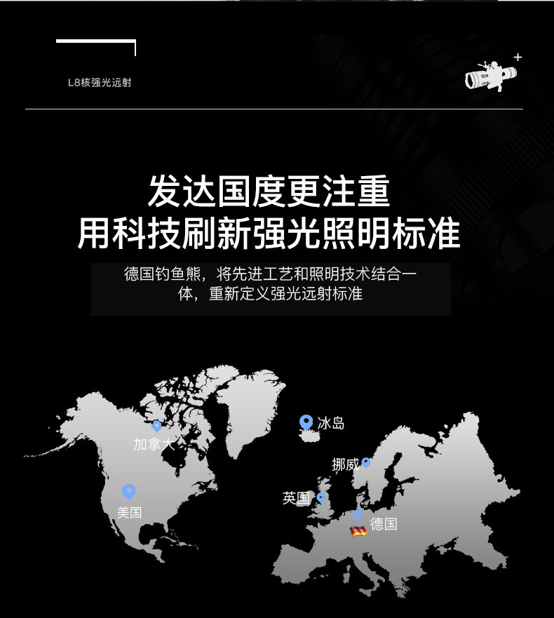 Factory direct sales outdoor high-intensity flashlight, multi-functional USB charging zoom T6, magnetic pen clip at the rear, cob side light pic 6