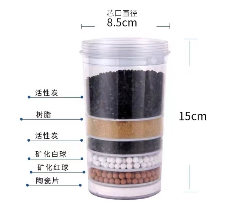 Free shipping of 14L and 16L water purifiers, multi-layer filtered mineral water kettles, direct drinking water, ceramic water purifiers, cross-border pic 14