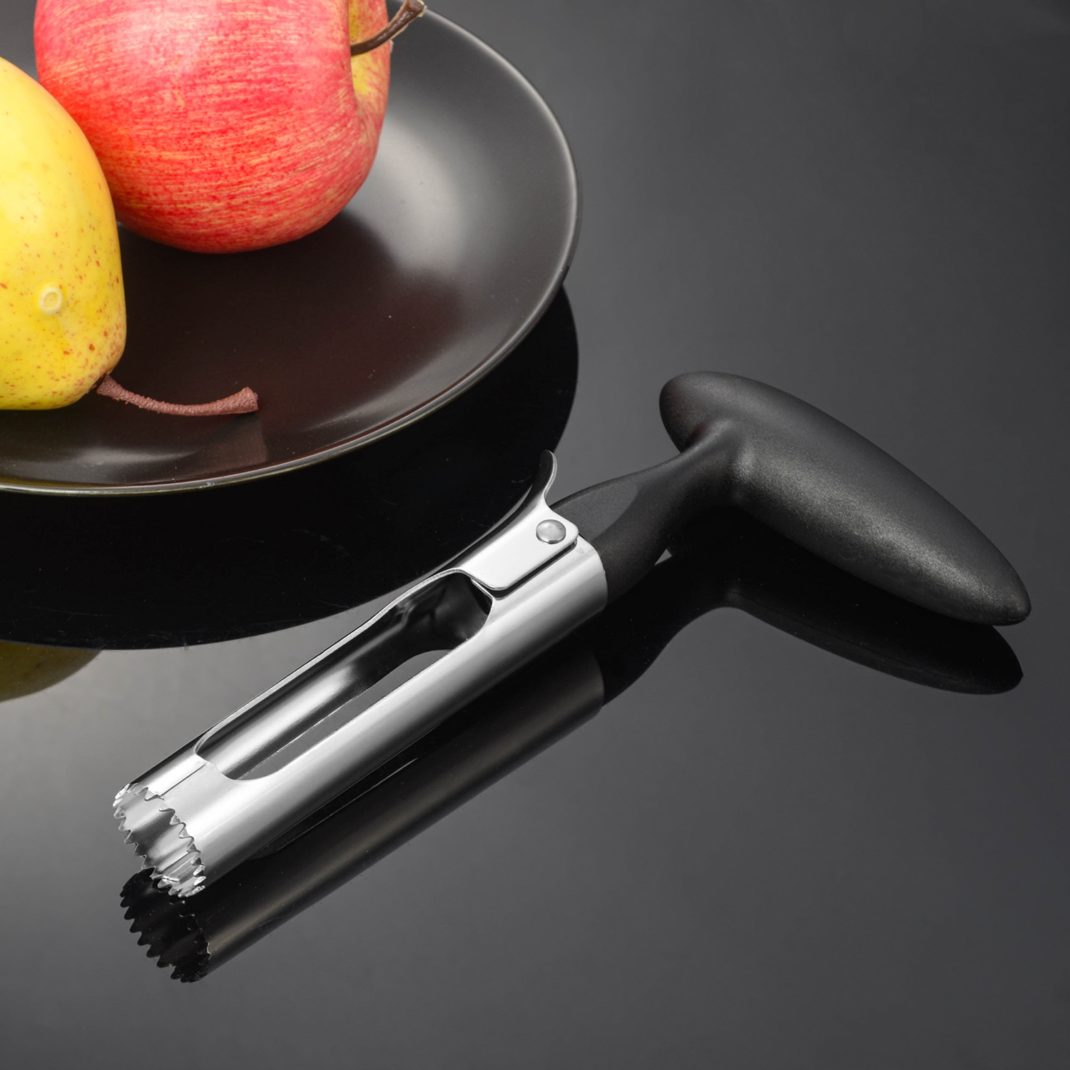 Cross-border new apple core remover in stock wholesale stainless steel multi-functional fruit core extractor kitchen small tools pic 5