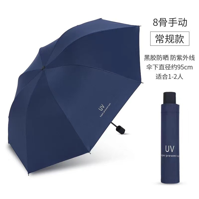 12骨超大雨伞3-5人手动男士户外晴雨两用加固学生折叠加厚遮阳伞详情18