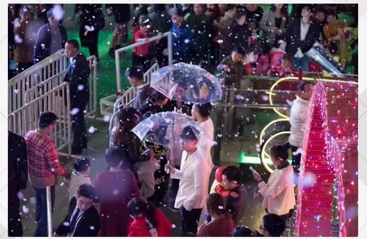 Snowflake machine, snow sprayer, small snow-making machine, wedding simulation snow magic tool, stage performance, Christmas snow sprayer pic 19