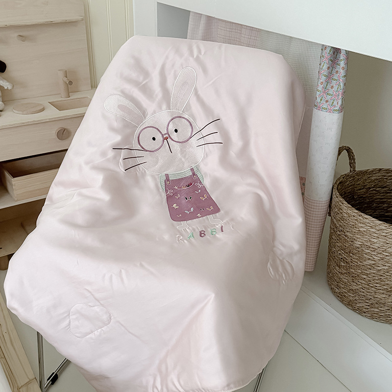 A类亲子款60支兰精天丝儿童夏被婴幼儿空调夏凉被午睡学生薄被子详情54