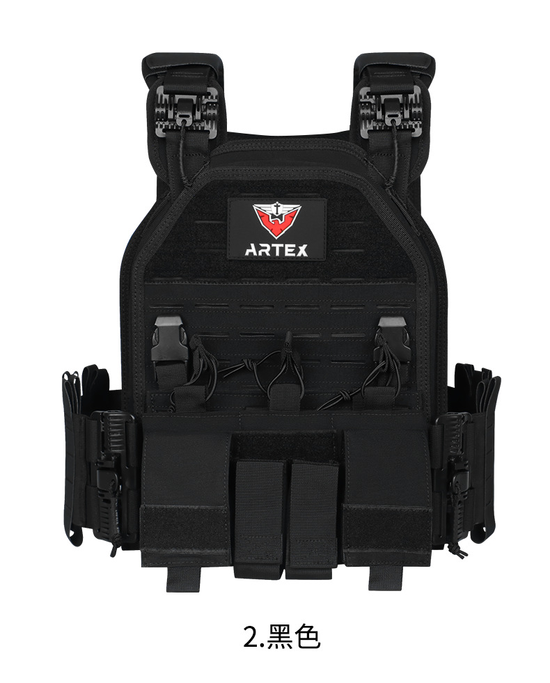 Yitu Cross-border Quick-release 500D nylon tactical vest, tactical outdoor equipment, Laser 6094 tactical vest and vest gear pic 23