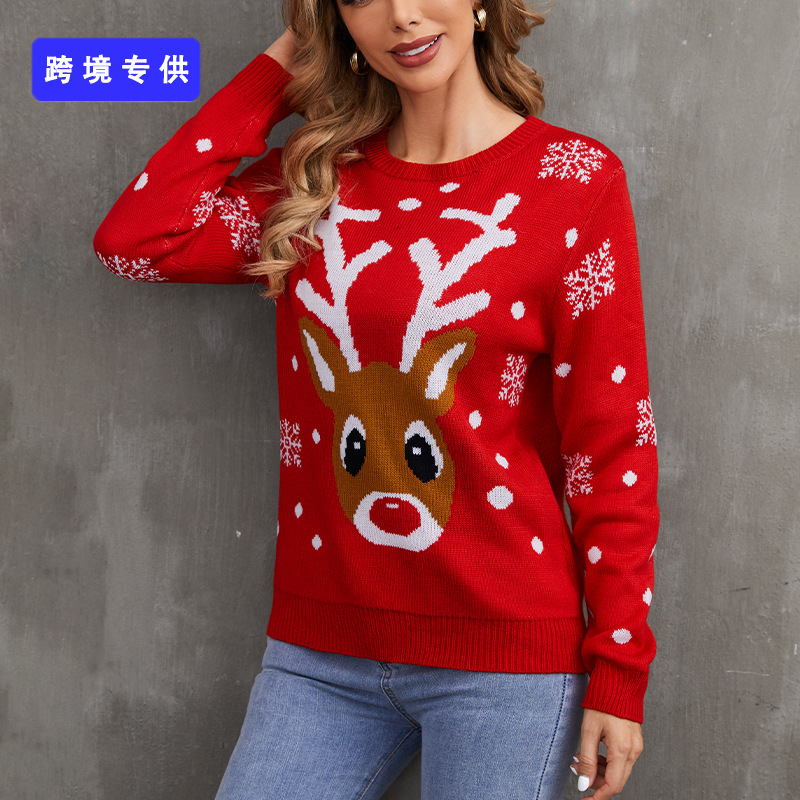 圣诞毛衣现货定制SweaterVillapaitaPull-overсвитер详情8