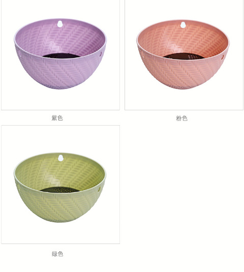 Suspended succulent plant, spider plant flowerpot, aerial cultivation of cymbidium goerpot, household green plant decoration plastic hanging basket pic 10