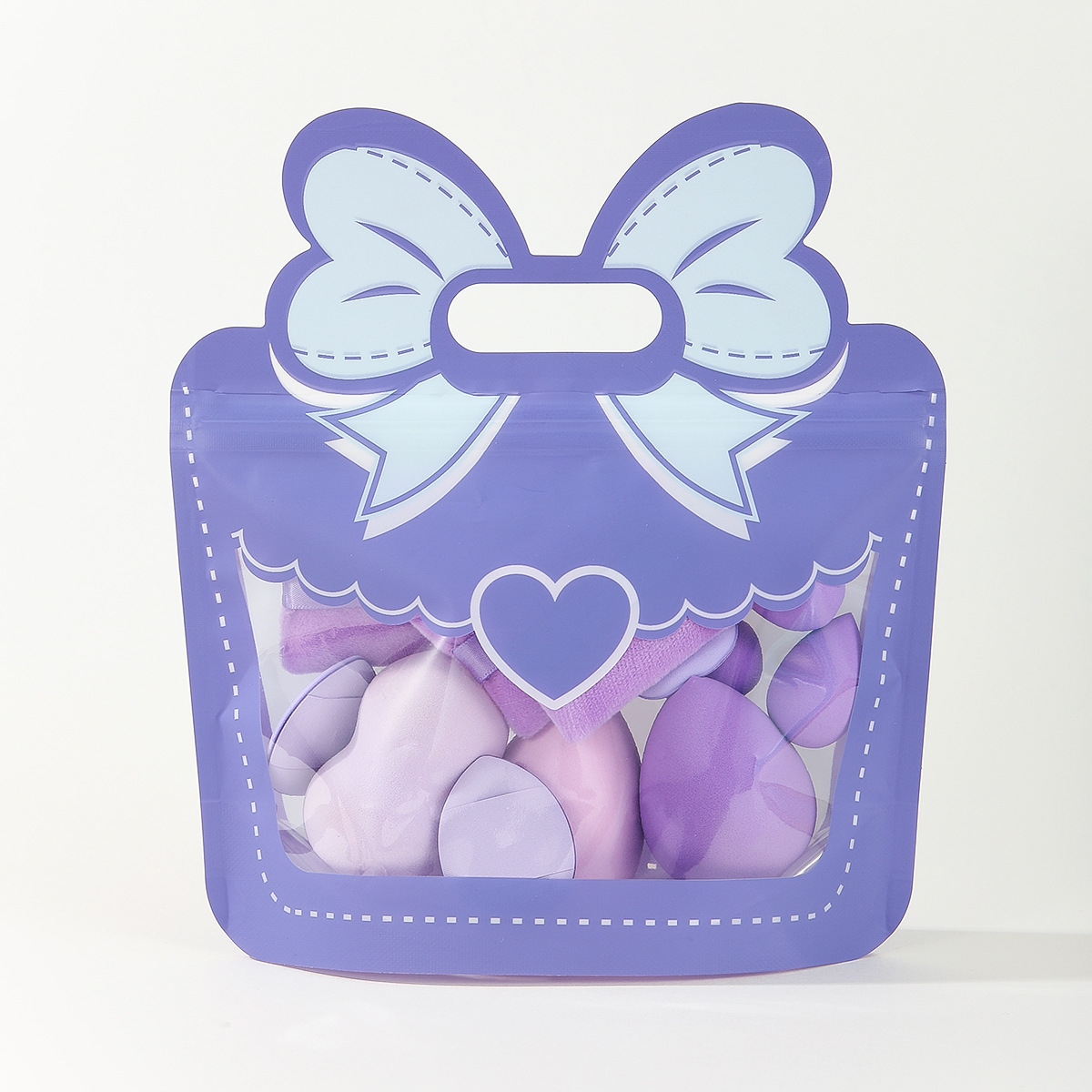 美妆蛋12个装迷你便携化妆用具套装超软气垫干湿两用不吃粉服帖详情9