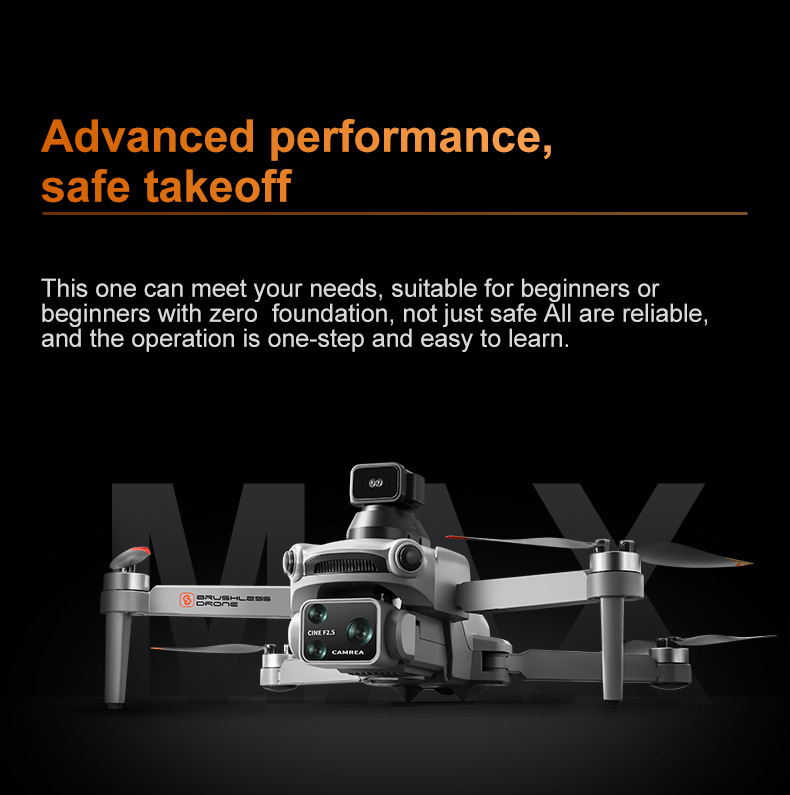 The new cross-border S119 drone features GPS positioning for return with a screen and is a high-end aerial photography quadcopter with an 8k long battery life pic 37
