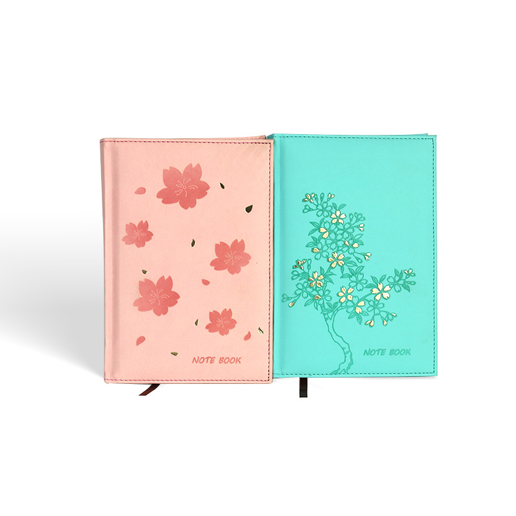 Yalong Cross-border Creative A5 Plant Print Cute Pu Leather Notebook Calendar Notebook pic 7