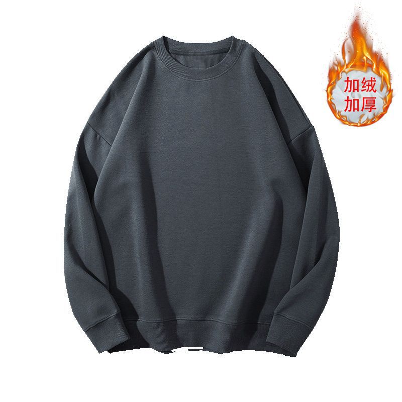 男女款卫衣定制图案logo工作服文化衫春秋款310克后包领光板跨境详情24