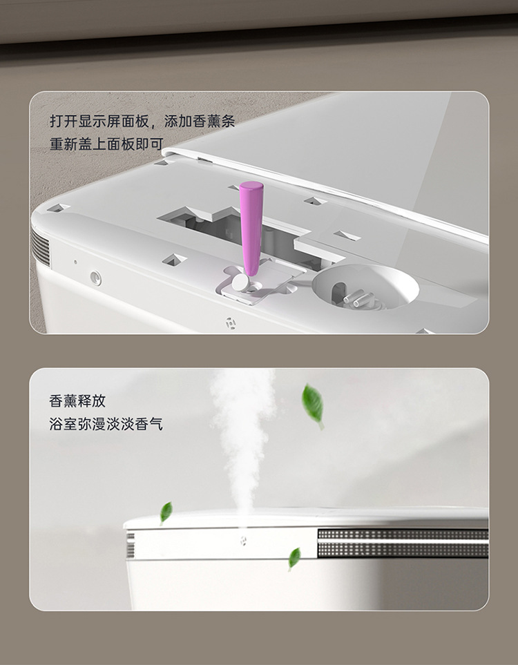 东沃H3全自动家用智能马桶品牌感应翻盖带水箱无水压虹吸式冲水详情16