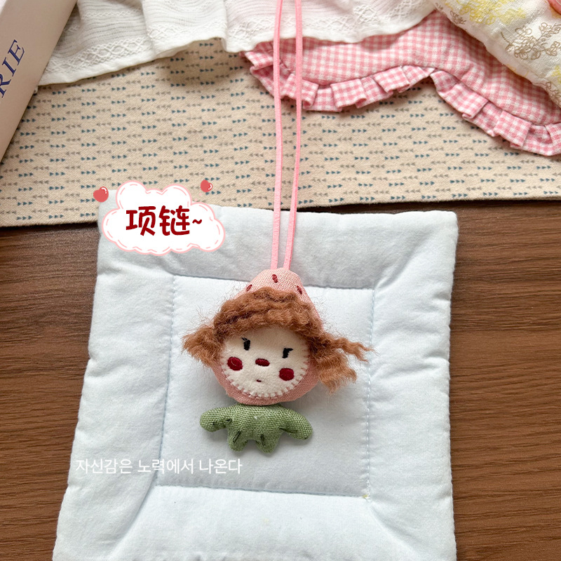 韩版卡通可爱水果立体塞棉手工胸针配饰毛线针织衣服宝宝胸针配饰详情13