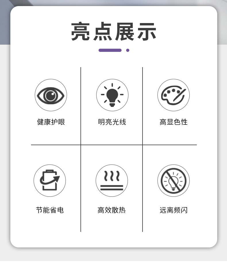 工厂直销led宽压110-265V灯泡超亮塑包铝节能球泡灯外贸批发家用详情4
