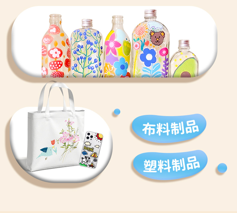 丙烯马克笔小学生专用儿童水彩笔幼儿园专用可水洗画画笔彩色笔详情5