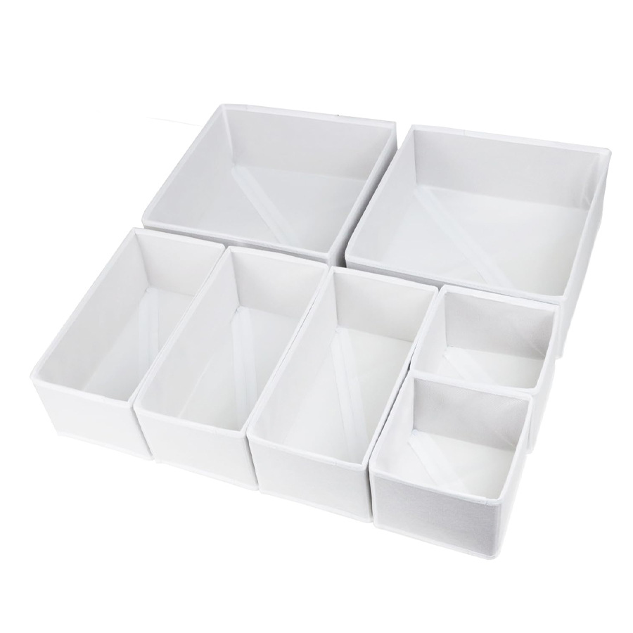 Household daily washable non-woven fabric underwear storage box, foldable storage box, wardrobe drawer storage box pic 10