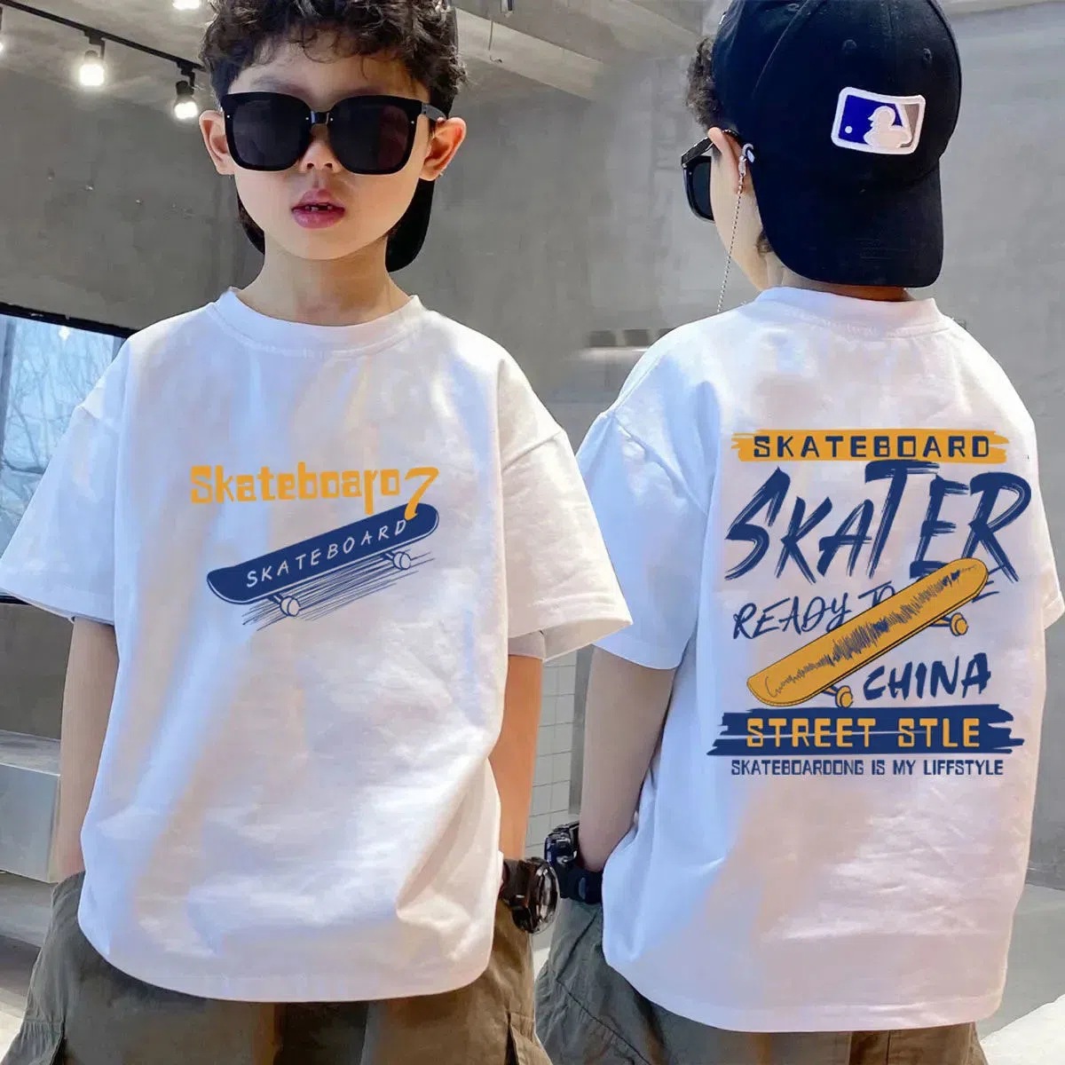 童装儿童t恤男童短袖纯棉2024新款中大童夏季休闲打底衫韩版衣服详情8