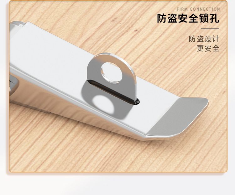 不锈钢搭扣加长线弹簧锁扣加大号鸭嘴扣五金配件设备工具箱卡扣详情8