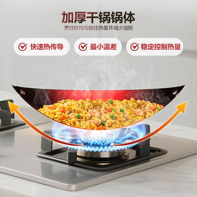 Cross-border thick stainless steel pot alcohol stove, commercial small hot pot, seafood dry pot, restaurant Golden ear, bar cauldrail pic 8