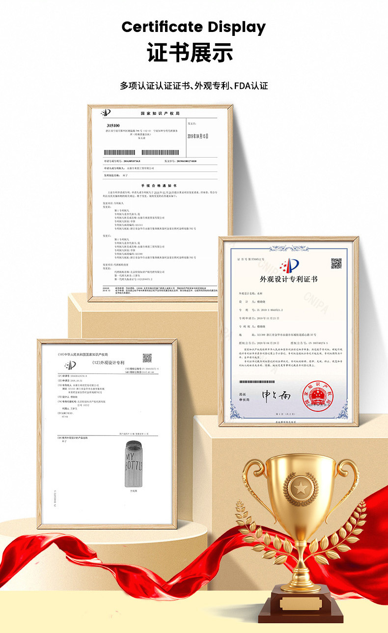 大容量304不锈钢小口瓶保温杯 运动水壶 车载便携磨砂水杯750ml详情18