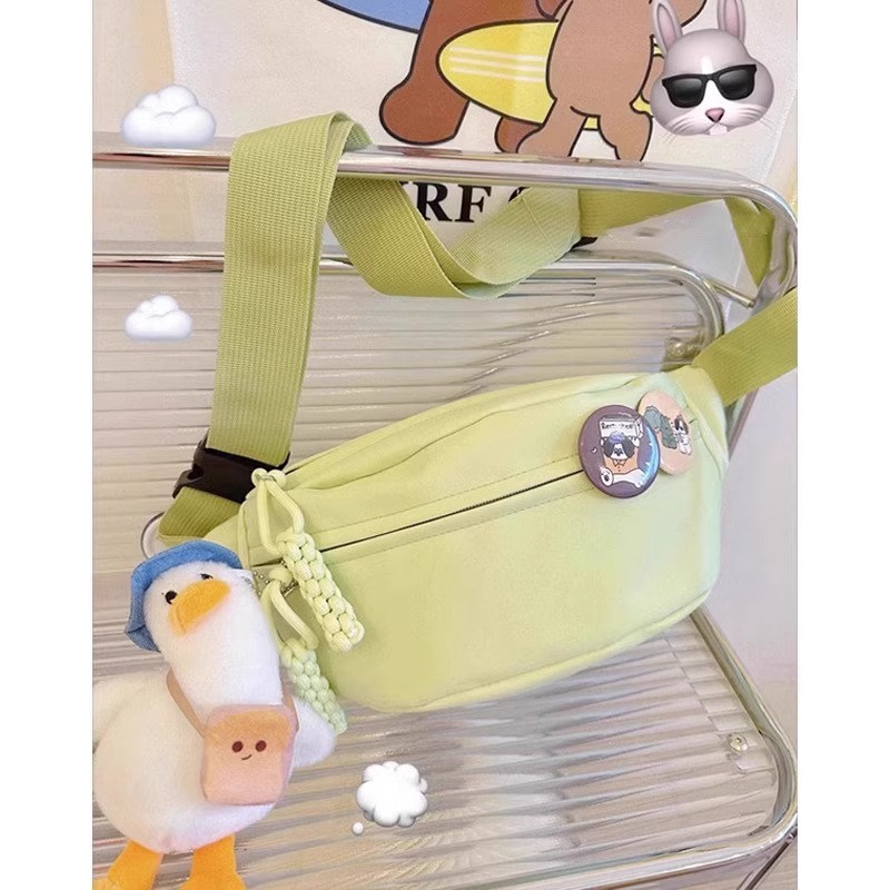 斜挎包女款潮流胸包女生运动单肩包女手机ins小挎包背包腰包新款详情20