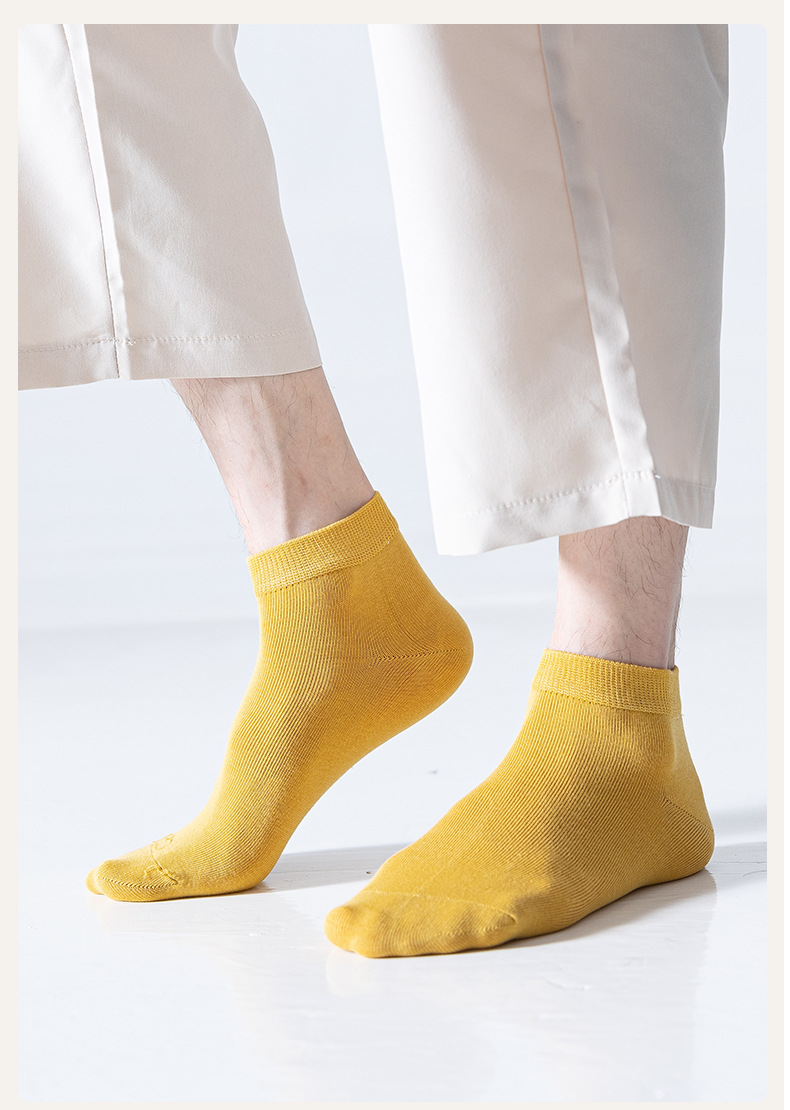 袜子男士船袜春夏季薄款吸汗透气不掉跟隐形袜ins潮浅口短袜详情14