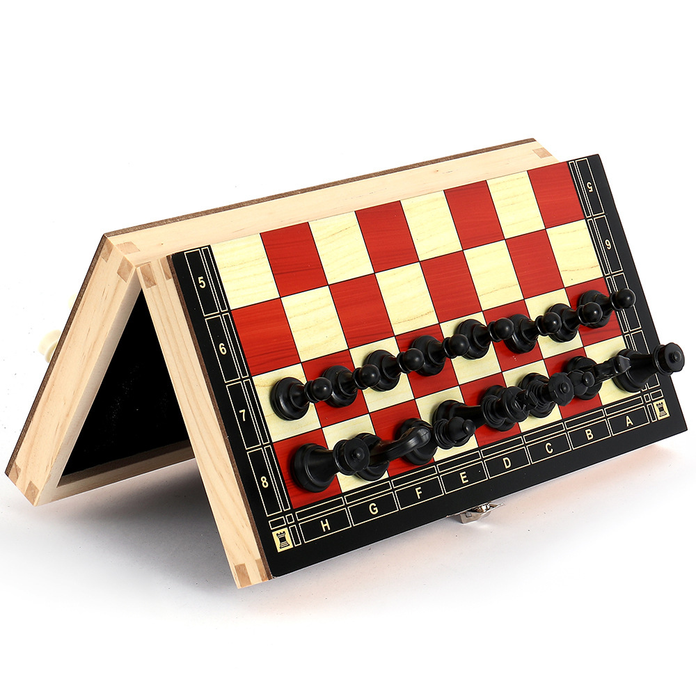 多尺寸带磁国际象棋桌上游戏玩具牌多尺寸跨境厂家直销批发塑料棋详情7
