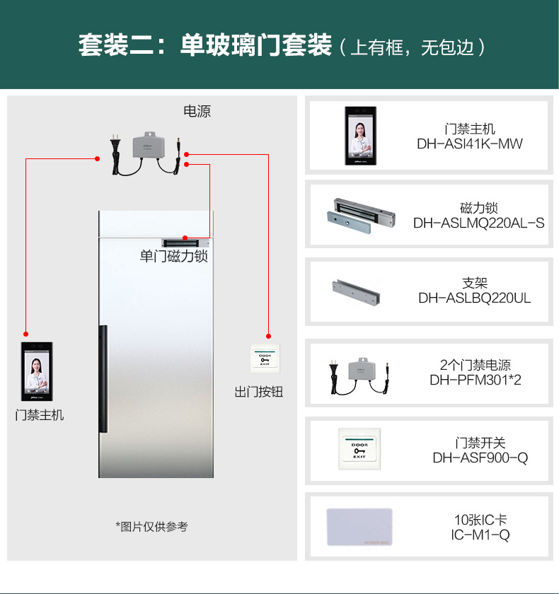 大华7英寸门禁一体机考勤人脸二维码套装打卡wifi室外ASI41详情12