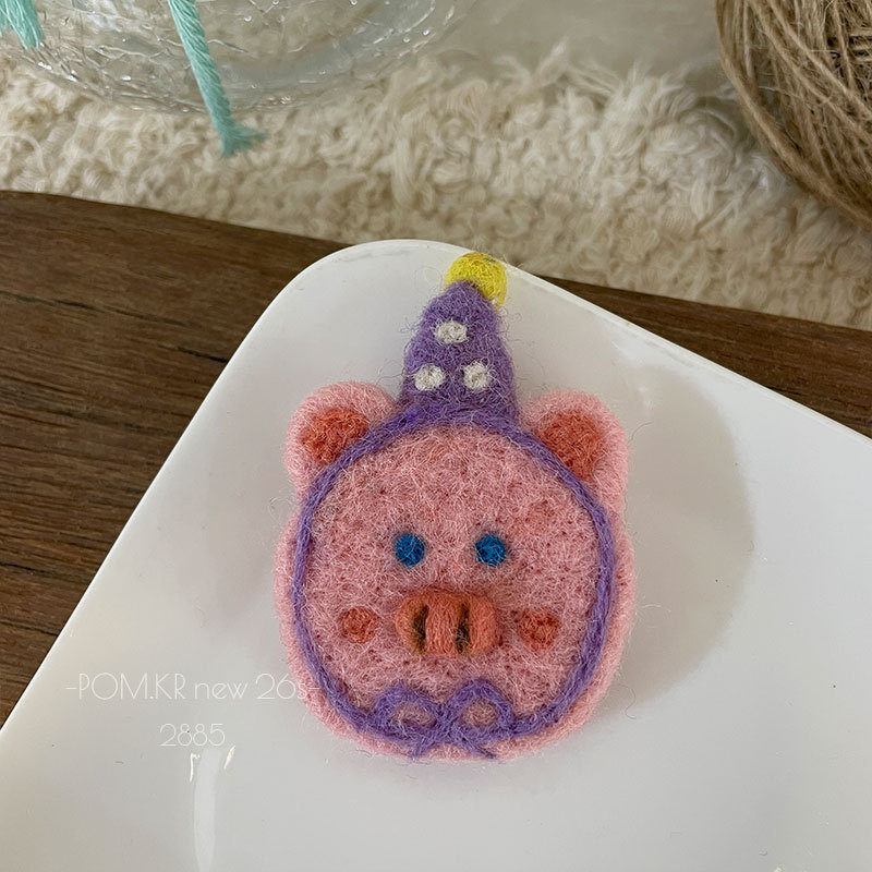 Felt handmade ornaments, felt small animal cloud pendants, creative and cute handicrafts, gifts and decorations pic 6