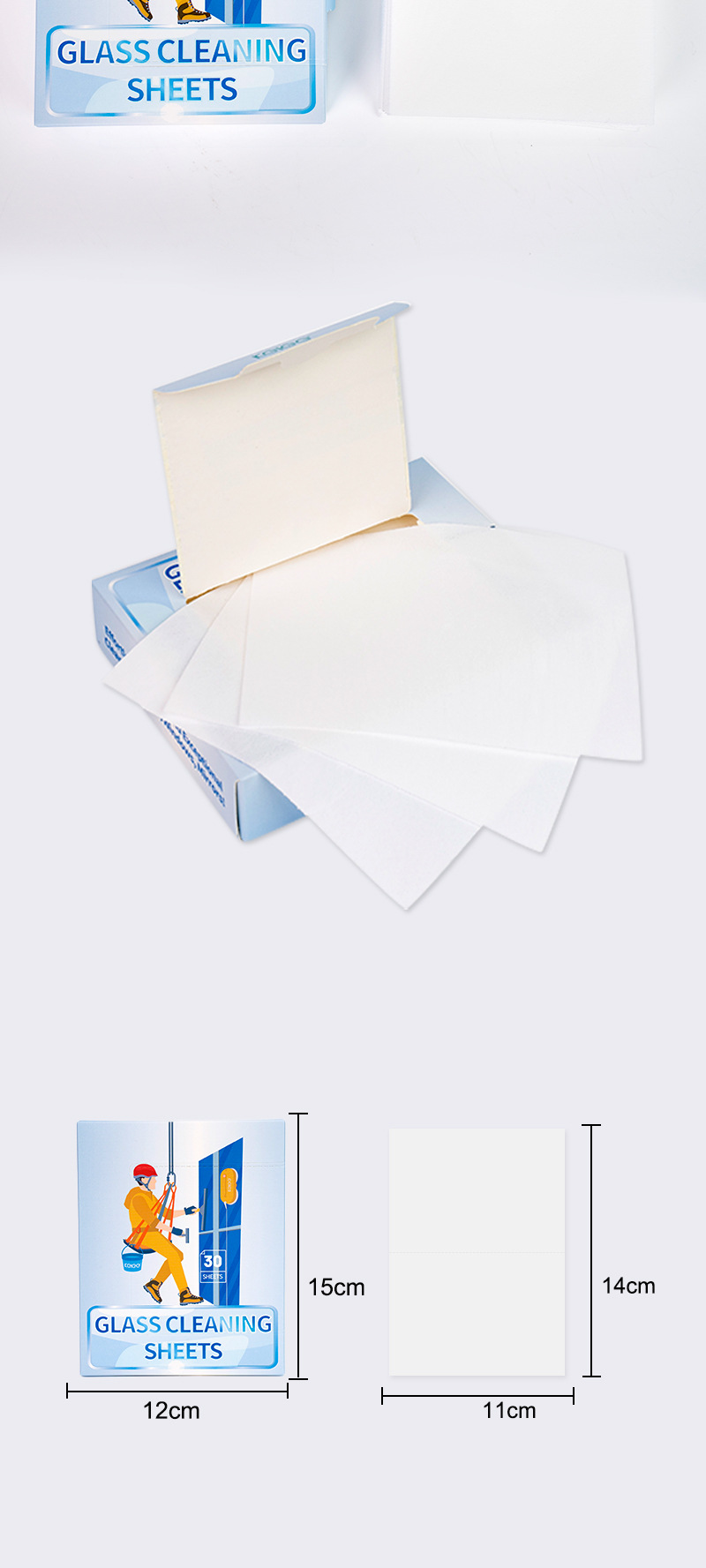 Glass water tablet cleaning liquid, concentrated glass cleaner, English packaging, direct sales from the manufacturer, solid oil stain removal cleaning tablets pic 6