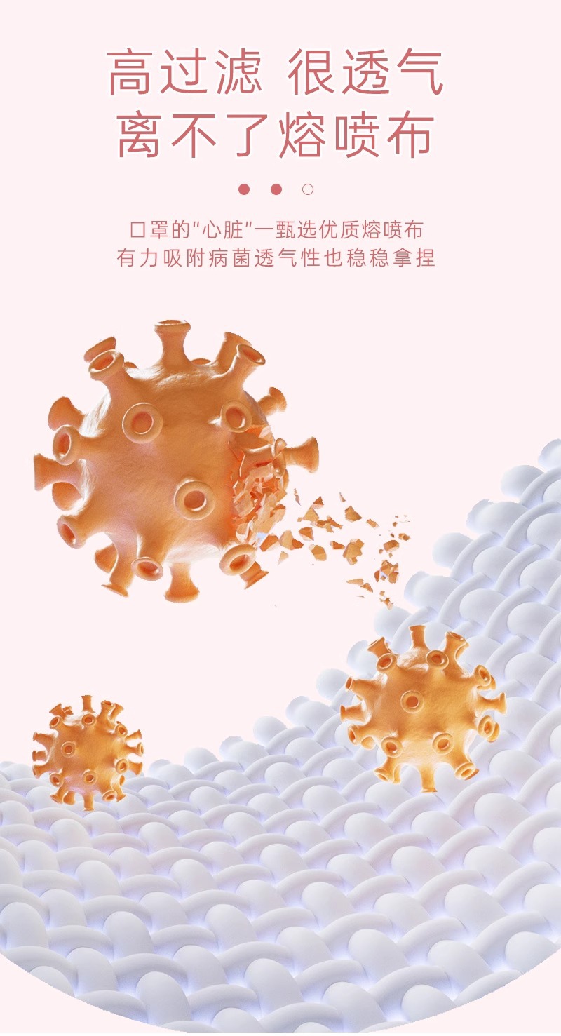 口罩女高颜值春夏防尘防晒护眼角加厚新款3D立体莫兰迪显脸小详情5