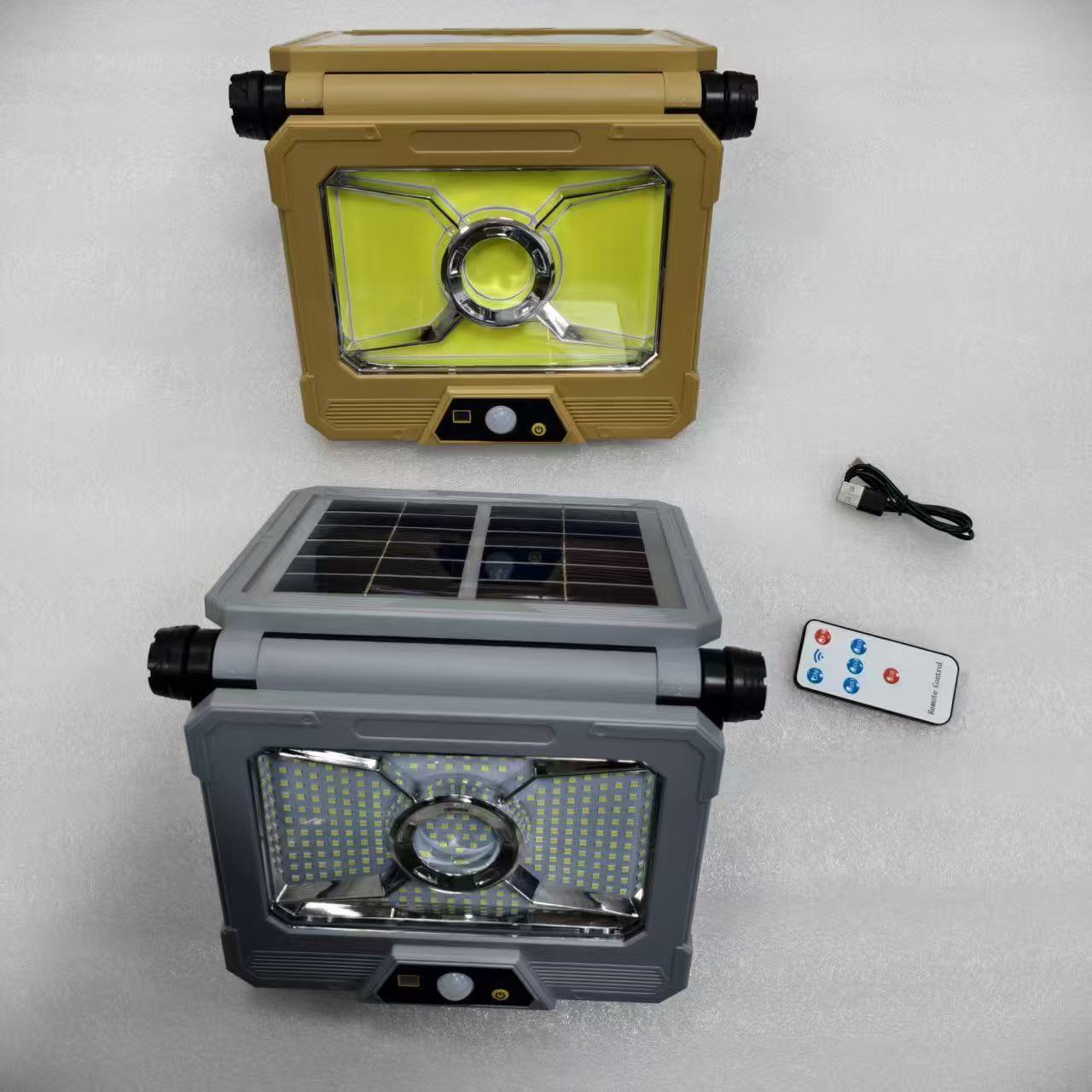 Solar garden lamps, solar panel street lamps, rainproof and waterproof lighting, energy-saving rechargeable outdoor garden lamps pic 7
