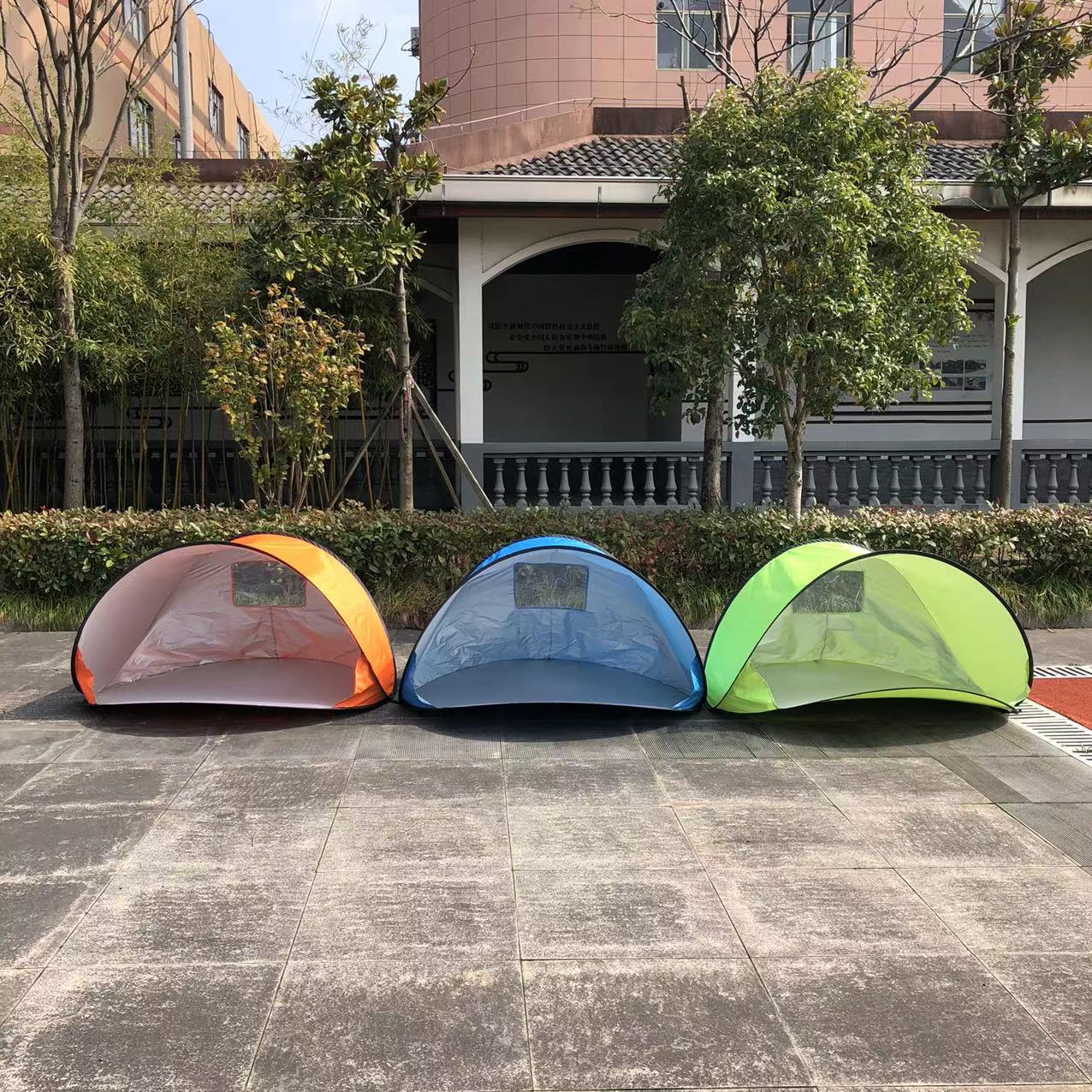 户外遮阳帐篷 简易沙滩遮阳帐篷 钓鱼帐篷双人速开钓鱼帐篷 沙滩详情1