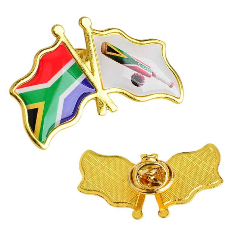 跨境友谊国旗胸针旗帜徽章滴胶胸章批发纪念商务风胸针欧美时尚详情2