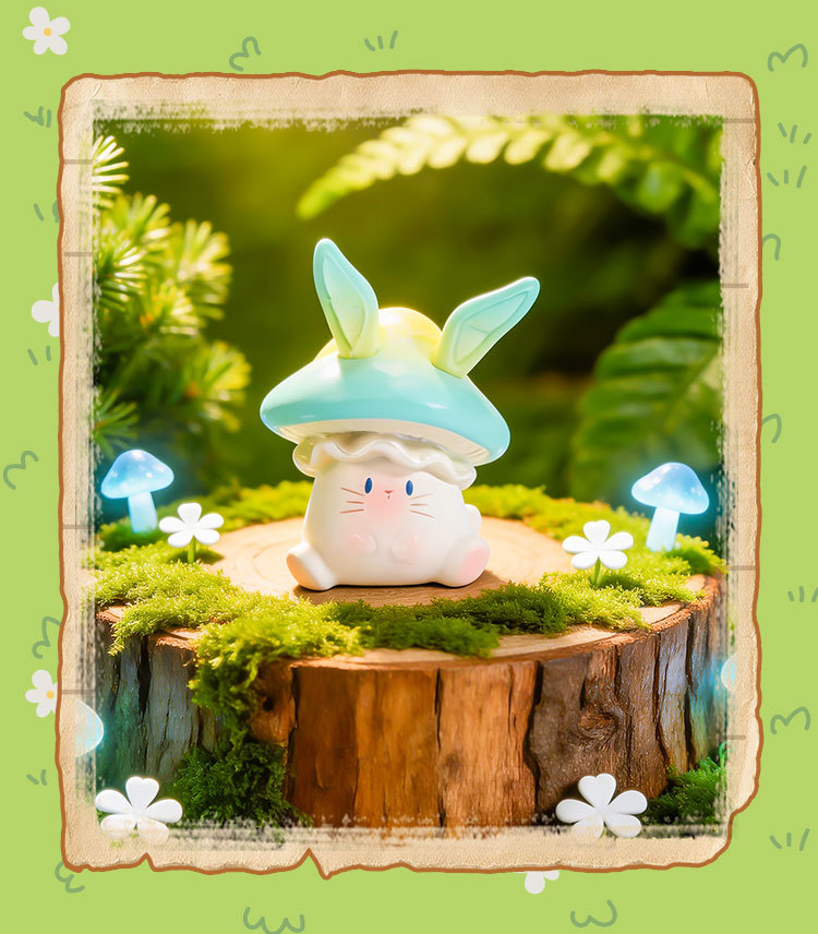 Cat PAI Fantasy Mushroom Series Blind Box DIY Decorative Resin Small Ornaments Cartoon Cute desktop ornaments pic 23