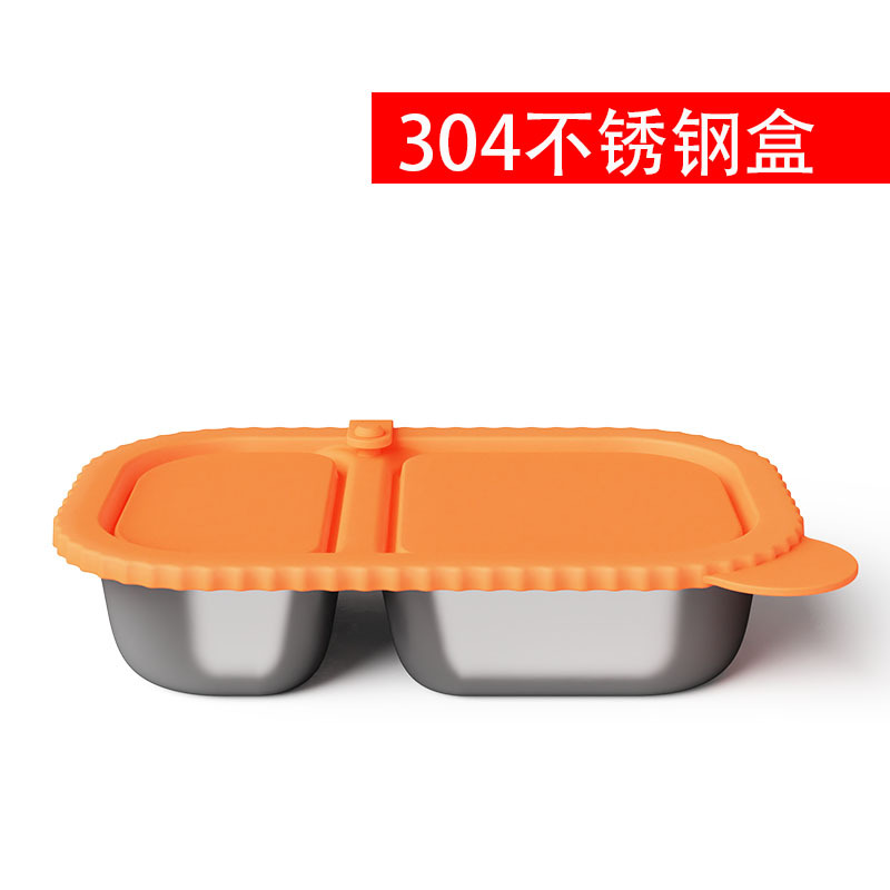 silicone snack container硅胶双格调味盒酱料盒带盖硅胶零食容器详情11