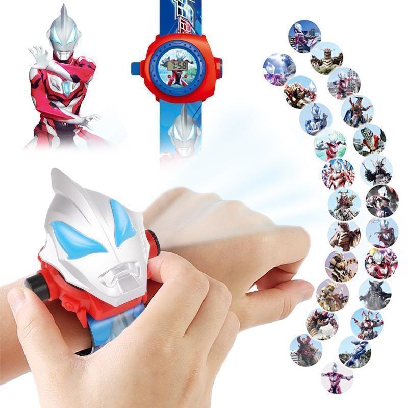 奥特曼电子投影手表赛罗迪迦儿童3-6岁幼儿园小孩汪汪队发光玩具详情1