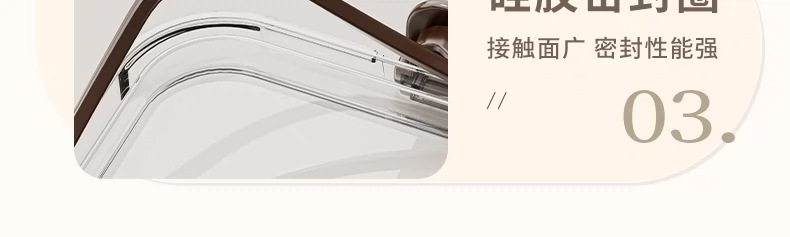 冰箱保鲜盒家用厨房专用大容量食物收纳盒透明塑料加厚带盖密封盒详情15