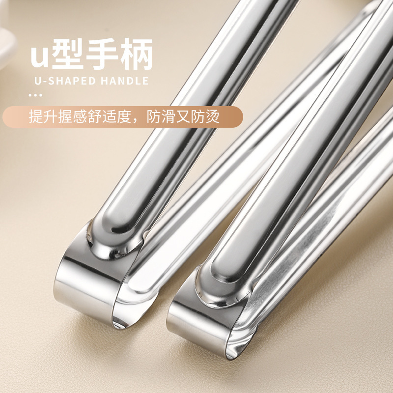 家用厨房不锈钢冰夹夹冰块夹子方糖水果夹食品夹面包夹烧烤夹食物详情14