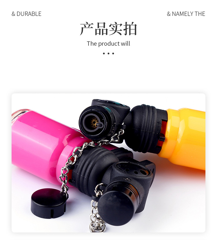 金属防风打火机点艾灸艾条焊枪点火器神器点火器直冲充气喷枪火机详情10