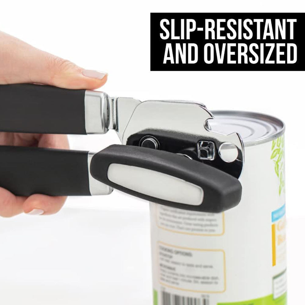 Cross-border powerful multi-functional bottle opener, kitchen small tool, manual three-in-one beer stainless steel can opener pic 3